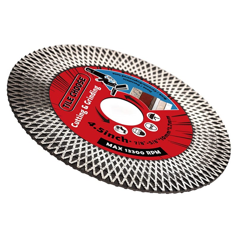 DAPRO 4.5" Tile Saw Blade Diamond Blade for Cutting and Grinding Porcelain Tile Granite Marble (4.5", 1)… - Image 2
